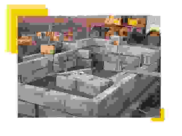 Фундамент сборный в Кузнецке